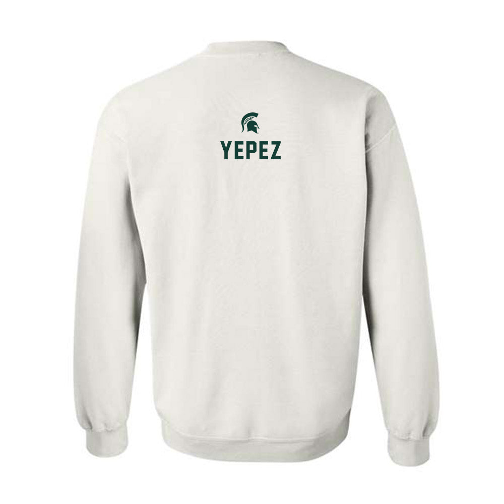 Michigan State - NCAA Cheerleading : Edwin Yepez - Classic Shersey Crewneck Sweatshirt-1