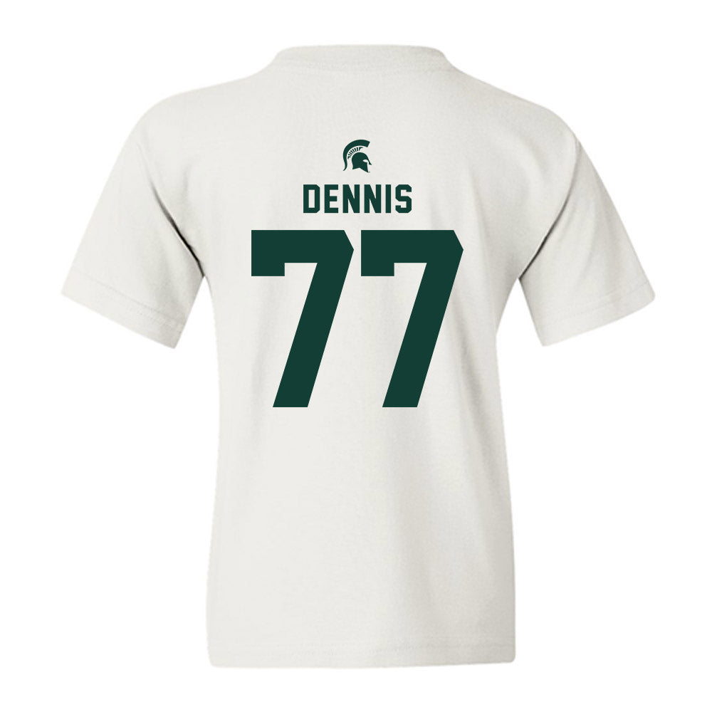 Michigan State - NCAA Football : Andrew Dennis - Classic Shersey Youth T-Shirt-1