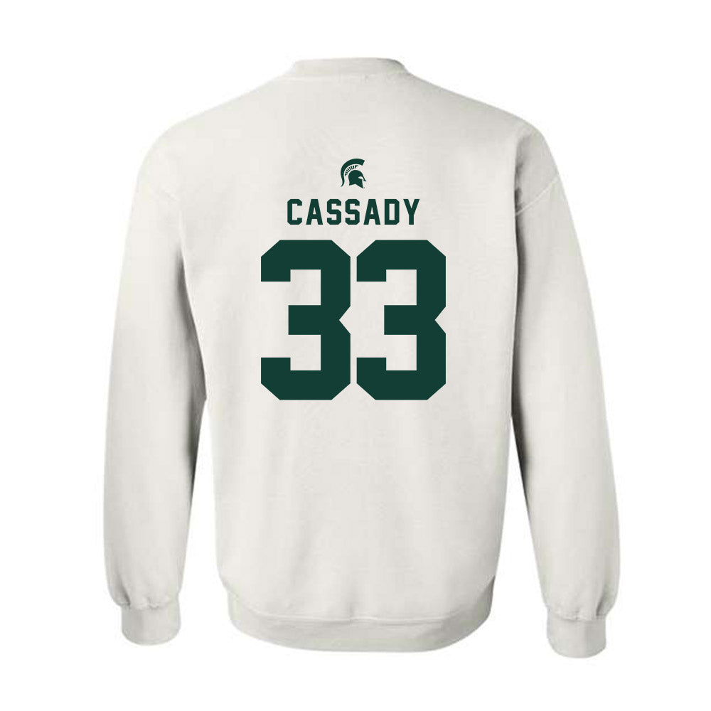 Michigan State - NCAA Softball : Carsyn Cassady - Classic Shersey Crewneck Sweatshirt-1