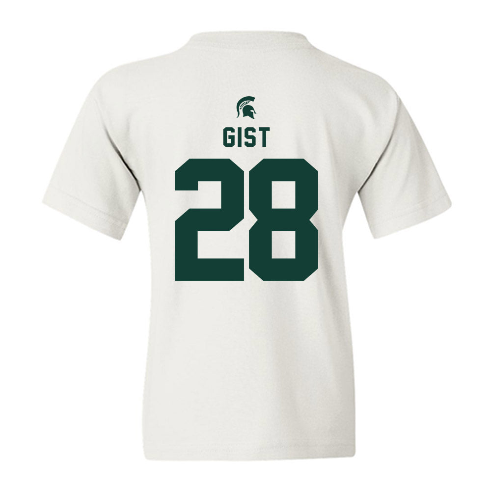 Michigan State - NCAA Football : Zion Gist - Classic Shersey Youth T-Shirt-1