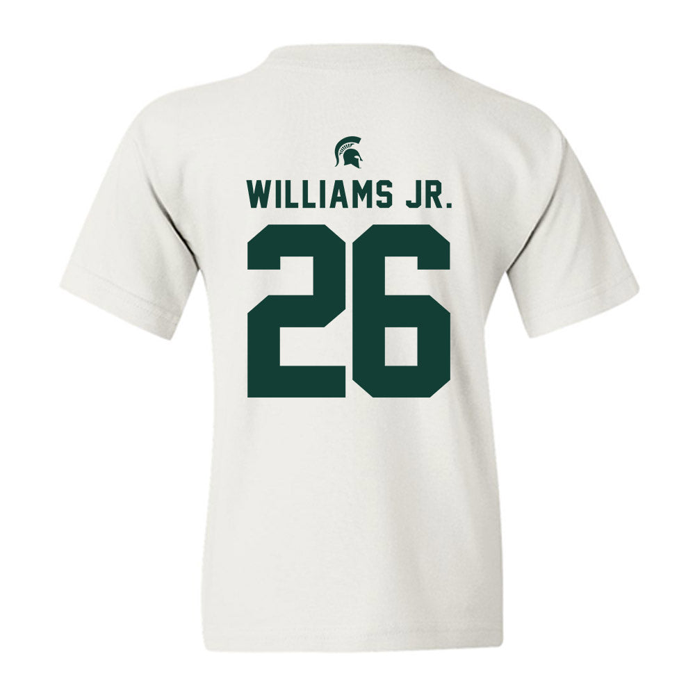 Michigan State - NCAA Football : Cedric Williams Jr. - Classic Shersey Youth T-Shirt-1