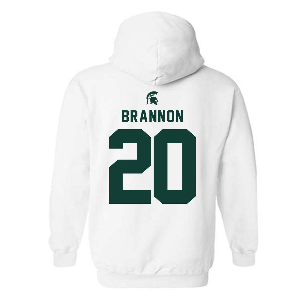 Michigan State - NCAA Softball : Kamryn Brannon - Classic Shersey Hooded Sweatshirt-1