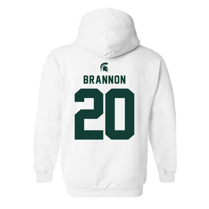 Michigan State - NCAA Softball : Kamryn Brannon - Classic Shersey Hooded Sweatshirt-1