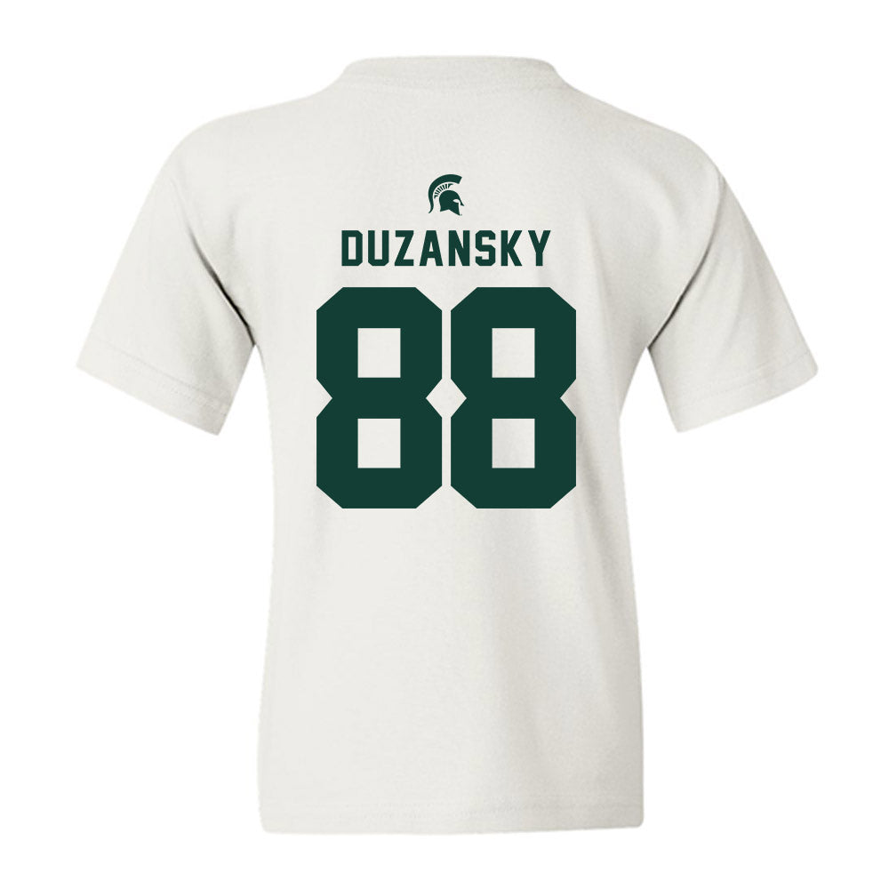Michigan State - NCAA Football : Nick Duzansky - Classic Shersey Youth T-Shirt-1