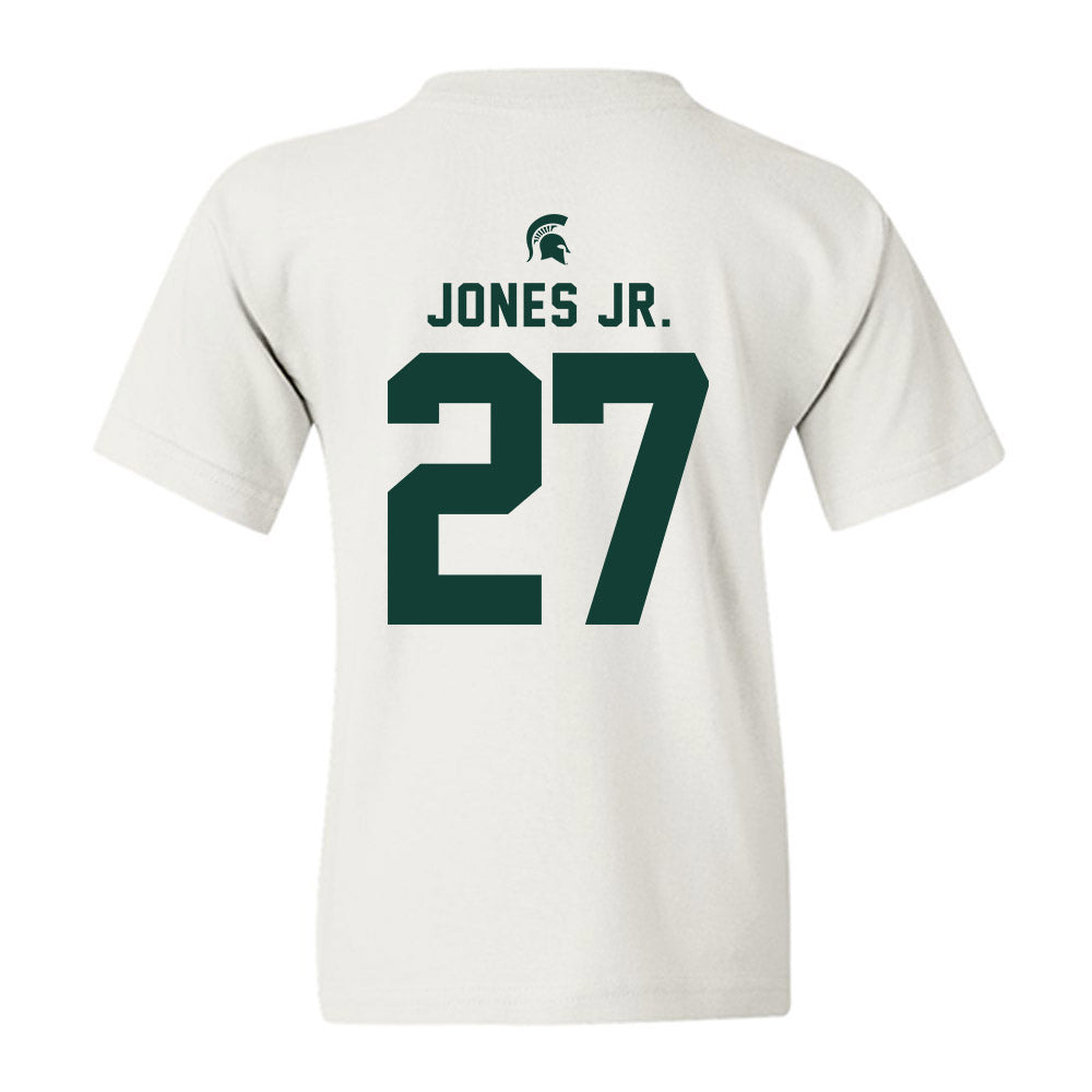 Michigan State - NCAA Football : Darrin Jones Jr. - Classic Shersey Youth T-Shirt-1