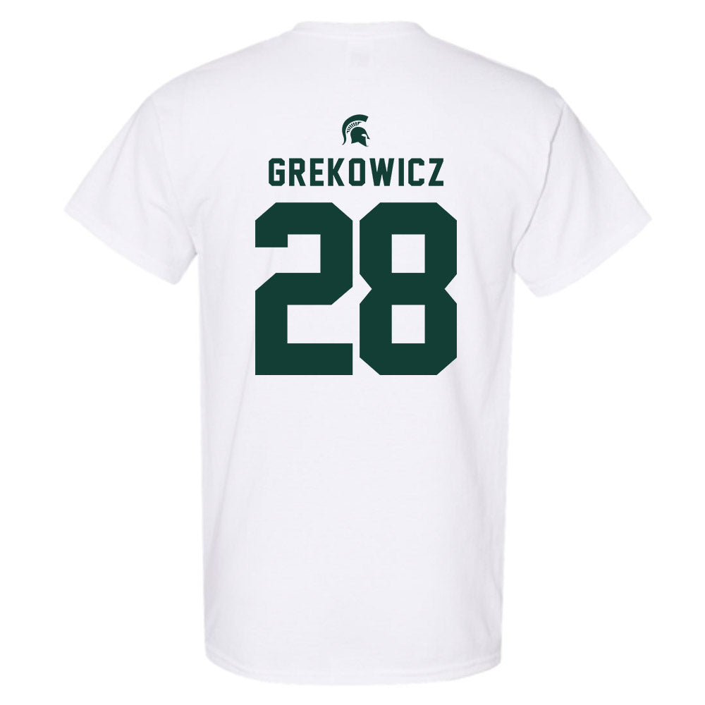 Michigan State - NCAA Men's Soccer : Jake Grekowicz - Classic Shersey T-Shirt-1