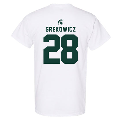 Michigan State - NCAA Men's Soccer : Jake Grekowicz - Classic Shersey T-Shirt-1