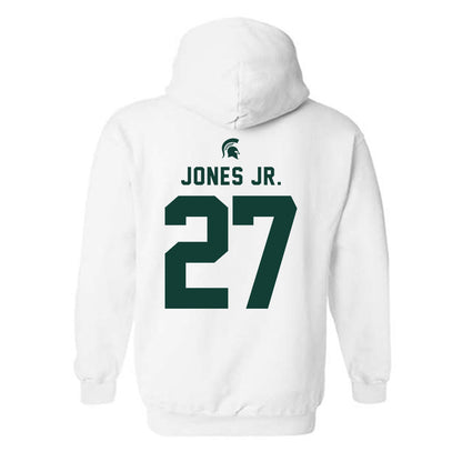 Michigan State - NCAA Football : Darrin Jones Jr. - Classic Shersey Hooded Sweatshirt-1