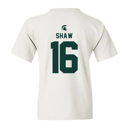 Michigan State - NCAA Football : Adam Shaw - Classic Shersey Youth T-Shirt-1