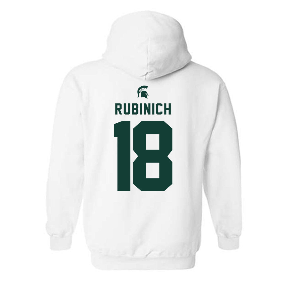Michigan State - NCAA Women's Soccer : Olivia Rubinich - Classic Shersey Hooded Sweatshirt-1