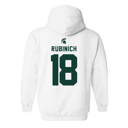 Michigan State - NCAA Women's Soccer : Olivia Rubinich - Classic Shersey Hooded Sweatshirt-1
