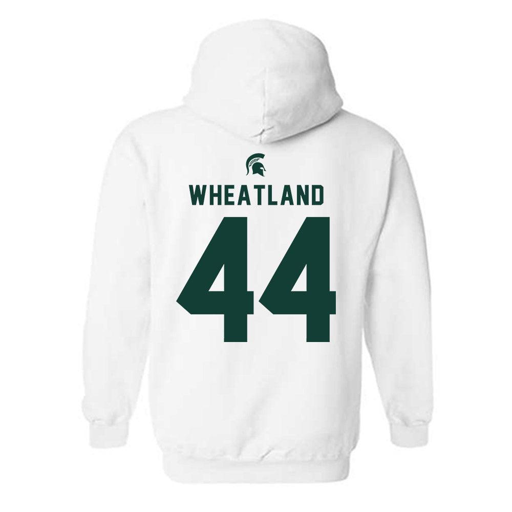 Michigan State - NCAA Football : Caleb Wheatland - Classic Shersey Hooded Sweatshirt-1