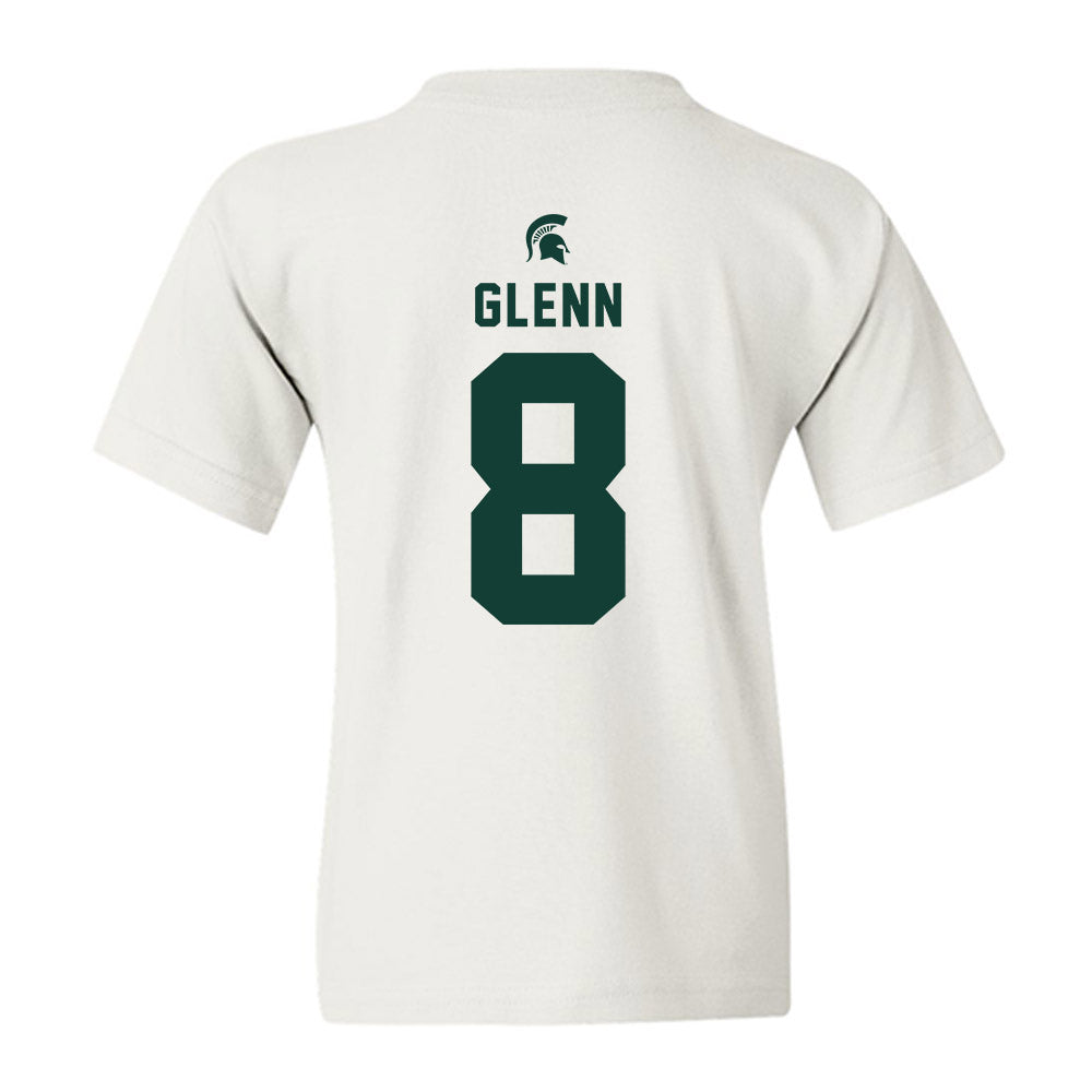 Michigan State - NCAA Men's Basketball : Kaleb Glenn - Classic Shersey Youth T-Shirt-1