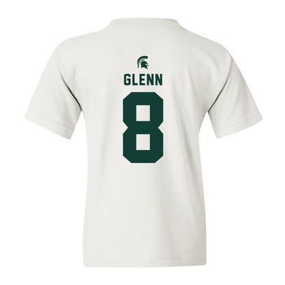 Michigan State - NCAA Men's Basketball : Kaleb Glenn - Classic Shersey Youth T-Shirt-1