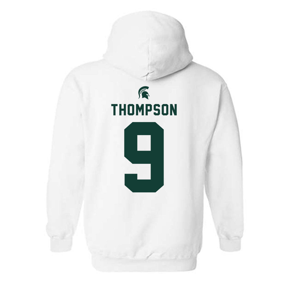 Michigan State - NCAA Football : Keahnist Thompson - Classic Shersey Hooded Sweatshirt-1