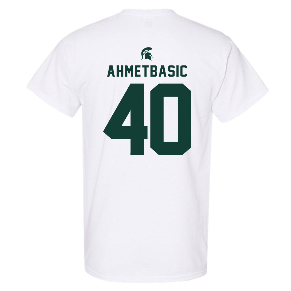 Michigan State - NCAA Football : Tarik Ahmetbasic - Classic Shersey T-Shirt-1