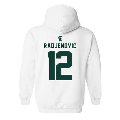 Michigan State - NCAA Men's Tennis : Vuk Radjenovic - Classic Shersey Hooded Sweatshirt-1