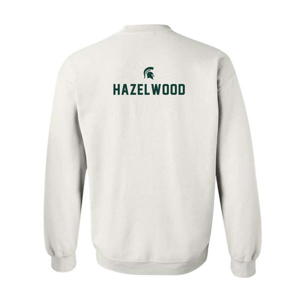 Michigan State - NCAA Football : Carlos Hazelwood - Classic Shersey Crewneck Sweatshirt-1