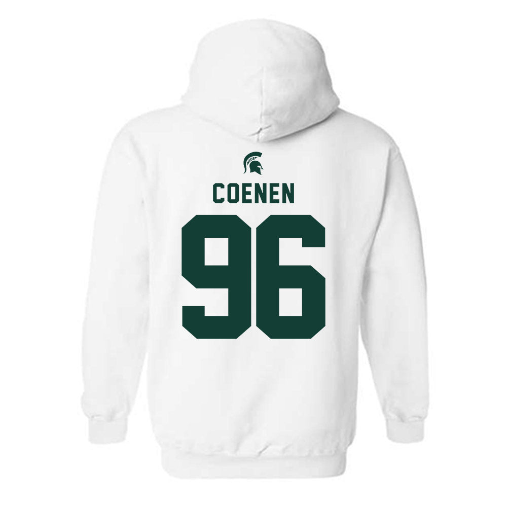 Michigan State - NCAA Football : Eli Coenen - Classic Shersey Hooded Sweatshirt-1