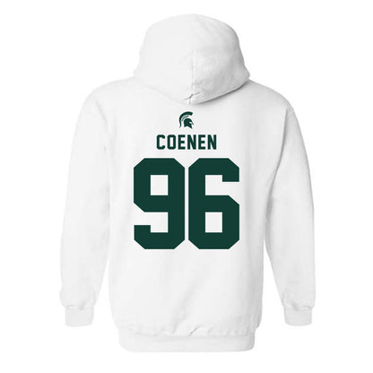 Michigan State - NCAA Football : Eli Coenen - Classic Shersey Hooded Sweatshirt-1