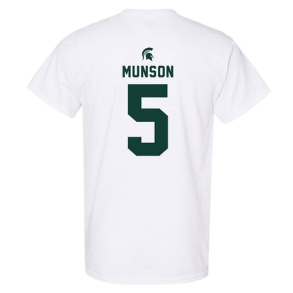 Michigan State - NCAA Men's Soccer : Brandon Munson - Classic Shersey T-Shirt-1