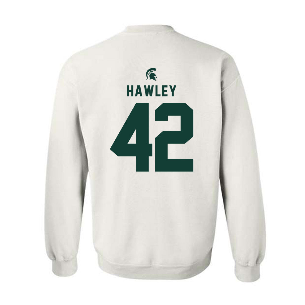 Michigan State - NCAA Softball : Hannah Hawley - Classic Shersey Crewneck Sweatshirt-1