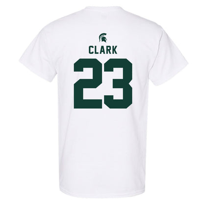 Michigan State - NCAA Men's Ice Hockey : Jimmy Clark - Classic Shersey T-Shirt-1