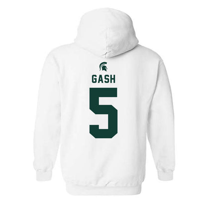 Michigan State - NCAA Football : Samson Gash - Classic Shersey Hooded Sweatshirt-1