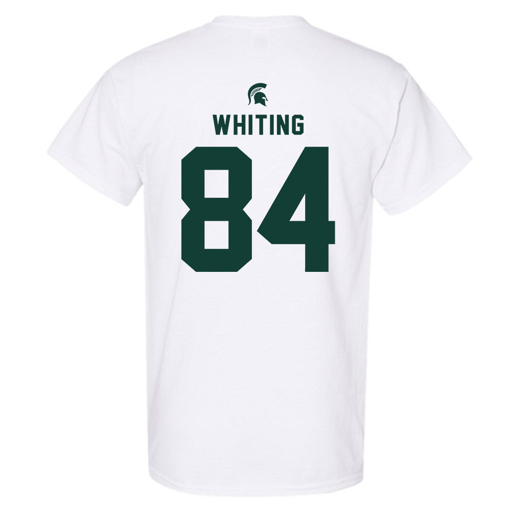 Michigan State - NCAA Football : Eddie Whiting - Classic Shersey T-Shirt-1