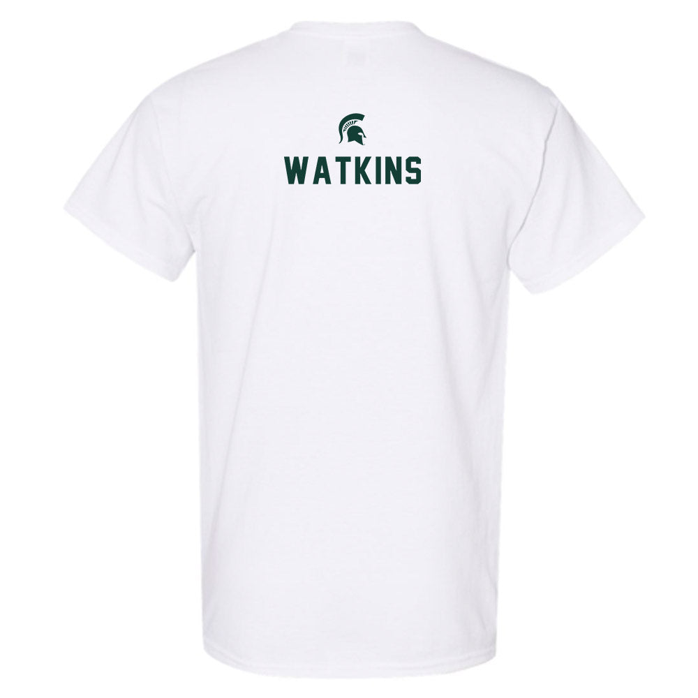 Michigan State - NCAA Men's Basketball : Matthew Watkins - Classic Shersey T-Shirt-1