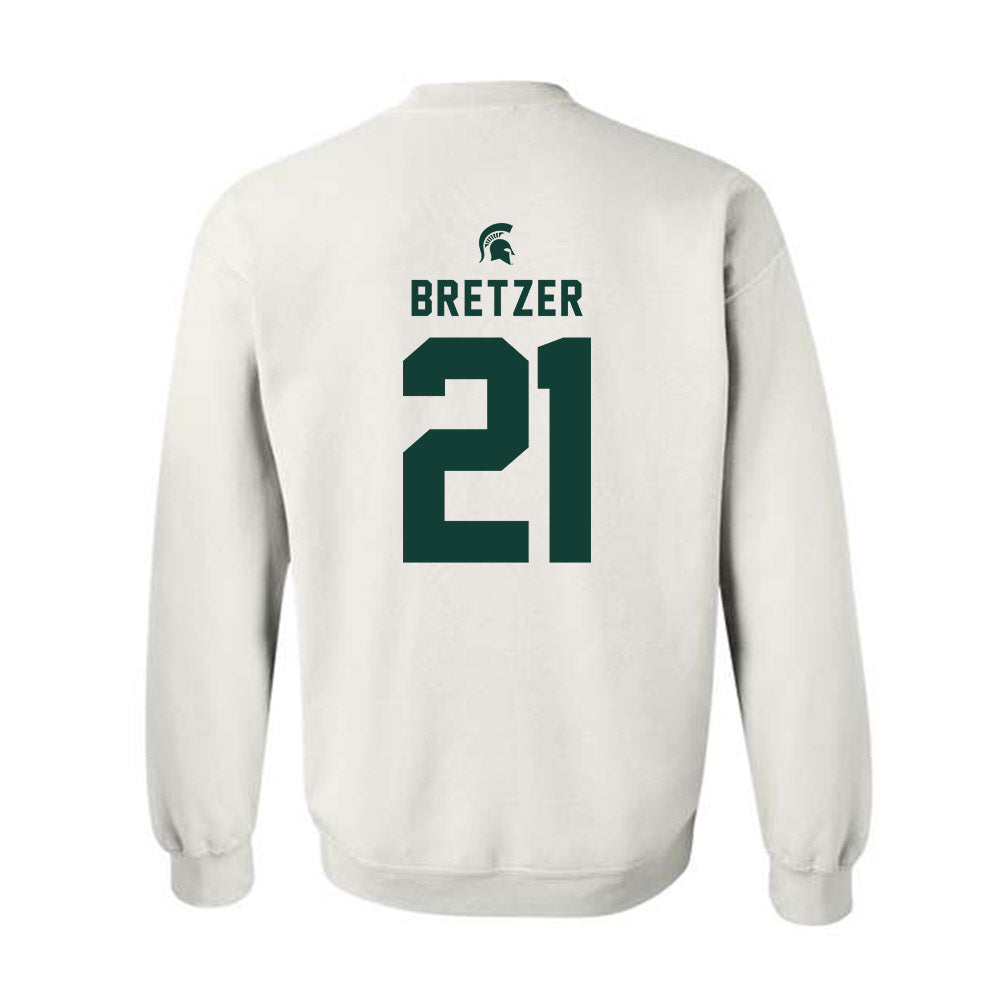 Michigan State - NCAA Women's Soccer : Eden Bretzer - Classic Shersey Crewneck Sweatshirt-1