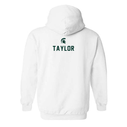 Michigan State - NCAA Men's Basketball : Ethan Taylor - Classic Shersey Hooded Sweatshirt-1
