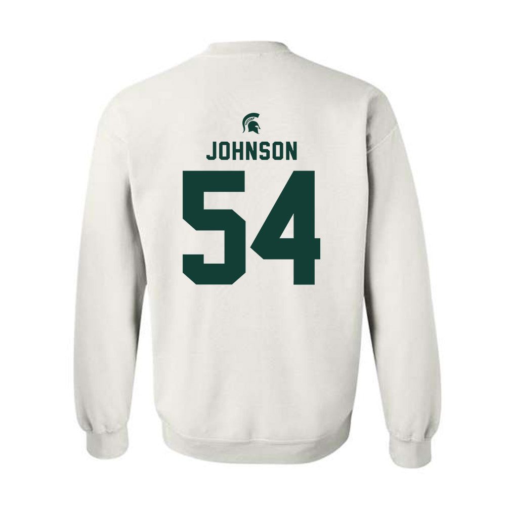 Michigan State - NCAA Football : Antonio Johnson - Classic Shersey Crewneck Sweatshirt-1