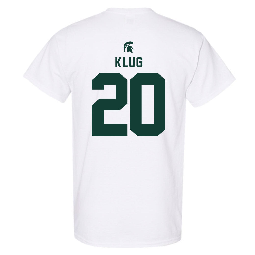Michigan State - NCAA Baseball : Joshua Klug - Classic Shersey T-Shirt-1