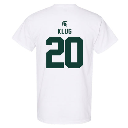 Michigan State - NCAA Baseball : Joshua Klug - Classic Shersey T-Shirt-1
