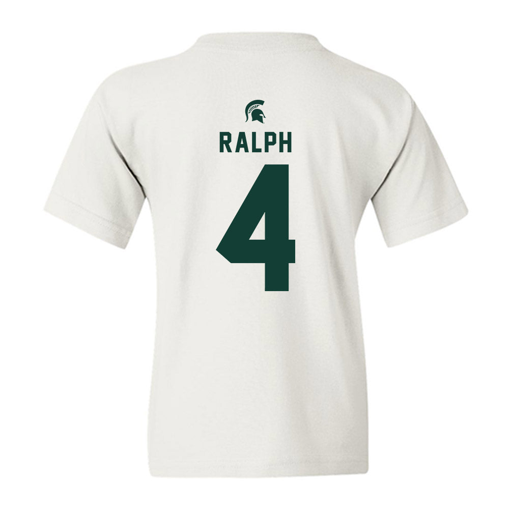Michigan State - NCAA Men's Ice Hockey : Colin Ralph - Classic Shersey Youth T-Shirt-1