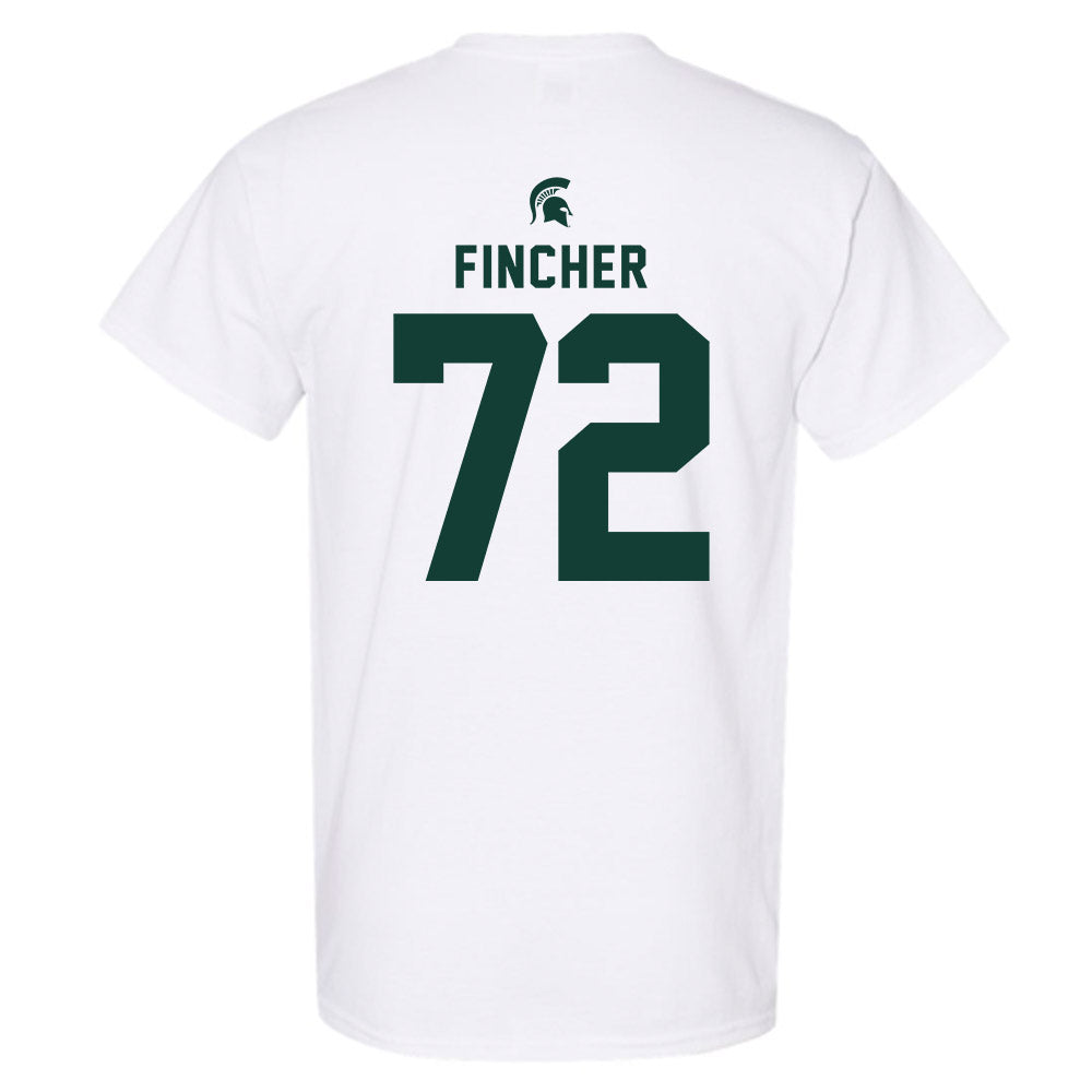 Michigan State - NCAA Football : Dallas Fincher - Classic Shersey T-Shirt-1