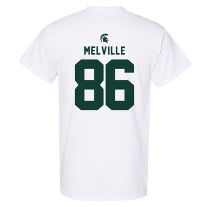 Michigan State - NCAA Football : Ethan Melville - Classic Shersey T-Shirt-1