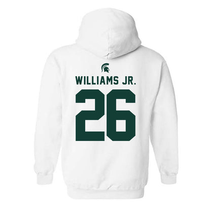 Michigan State - NCAA Football : Cedric Williams Jr. - Classic Shersey Hooded Sweatshirt-1