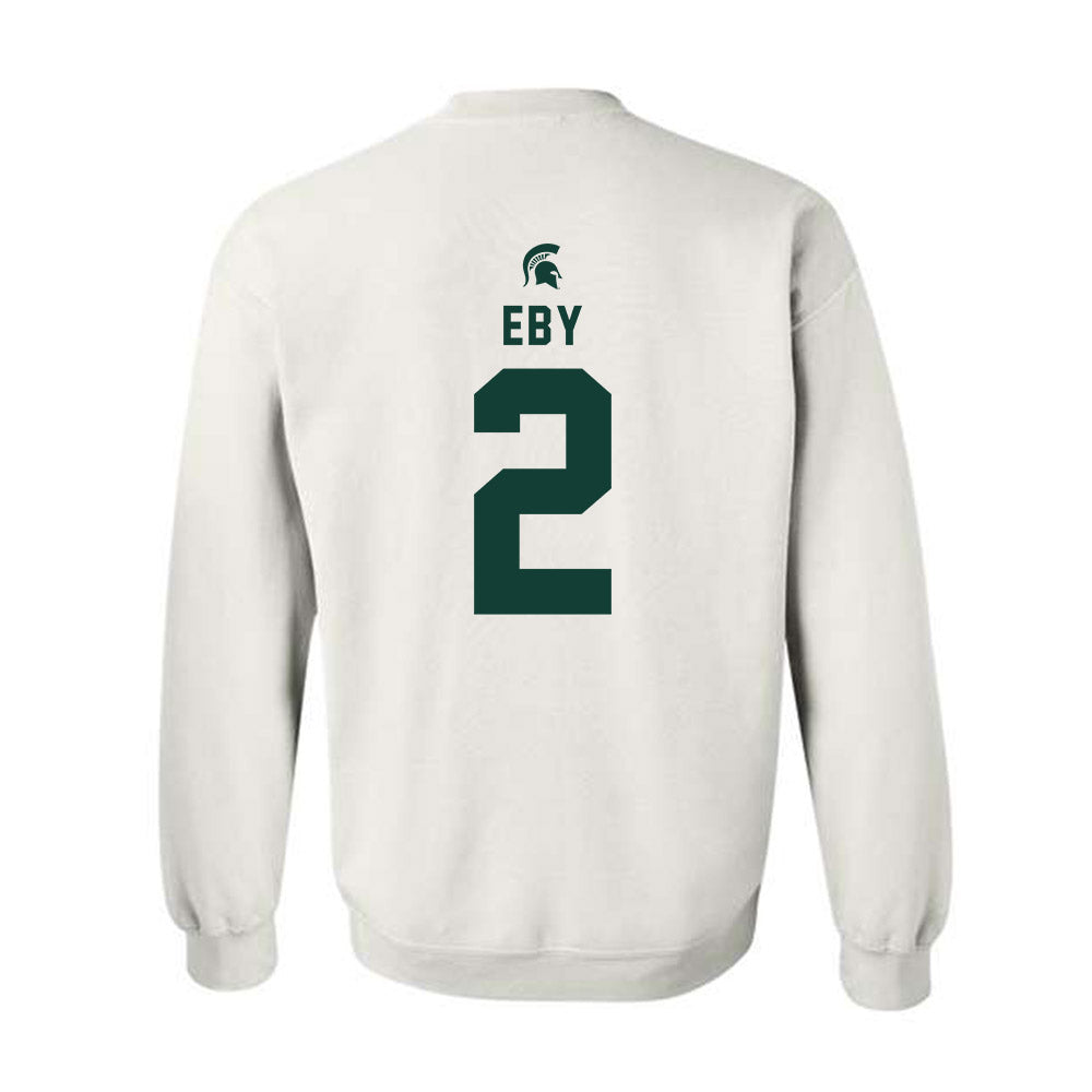 Michigan State - NCAA Men's Soccer : William Eby - Classic Shersey Crewneck Sweatshirt-1