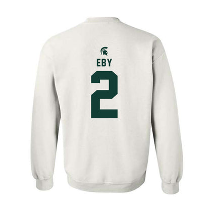 Michigan State - NCAA Men's Soccer : William Eby - Classic Shersey Crewneck Sweatshirt-1