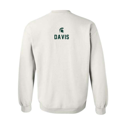 Michigan State - NCAA Cheerleading : Kaia Davis - Classic Shersey Crewneck Sweatshirt-1