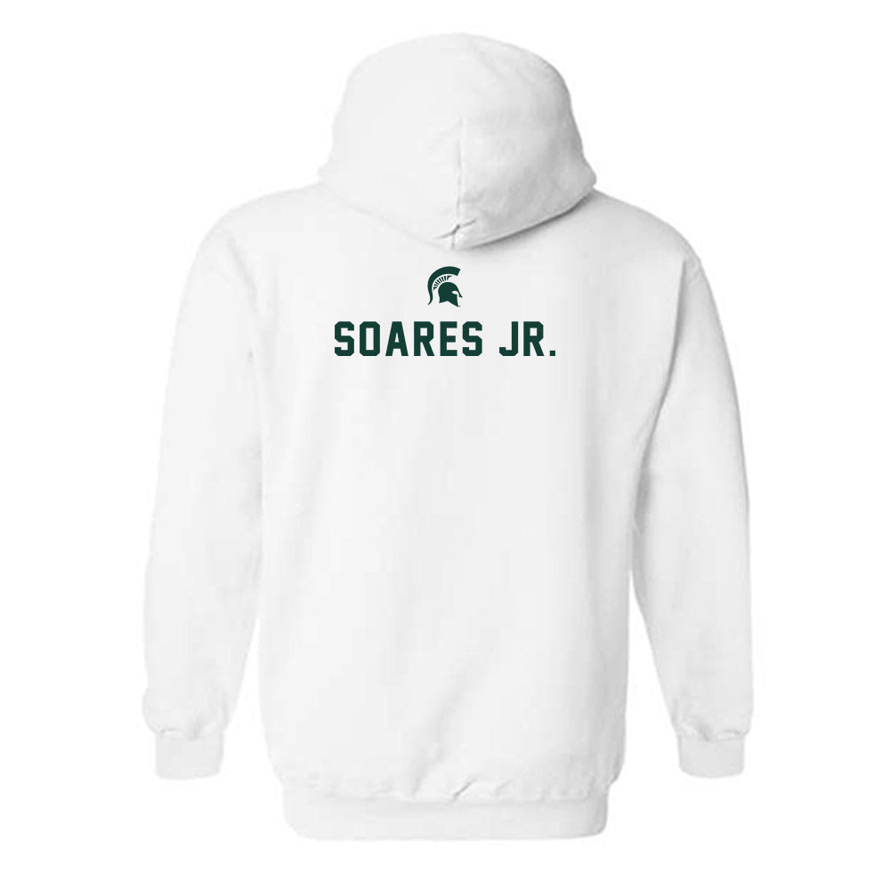 Michigan State - NCAA Football : Kenny Soares Jr. - Classic Shersey Hooded Sweatshirt-1