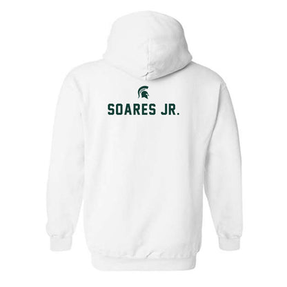 Michigan State - NCAA Football : Kenny Soares Jr. - Classic Shersey Hooded Sweatshirt-1