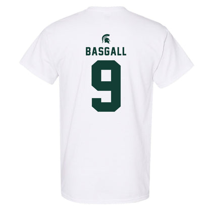 Michigan State - NCAA Men's Ice Hockey : Matthew Basgall - Classic Shersey T-Shirt-1