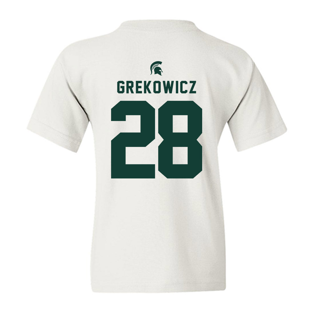 Michigan State - NCAA Men's Soccer : Jake Grekowicz - Classic Shersey Youth T-Shirt-1