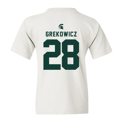 Michigan State - NCAA Men's Soccer : Jake Grekowicz - Classic Shersey Youth T-Shirt-1