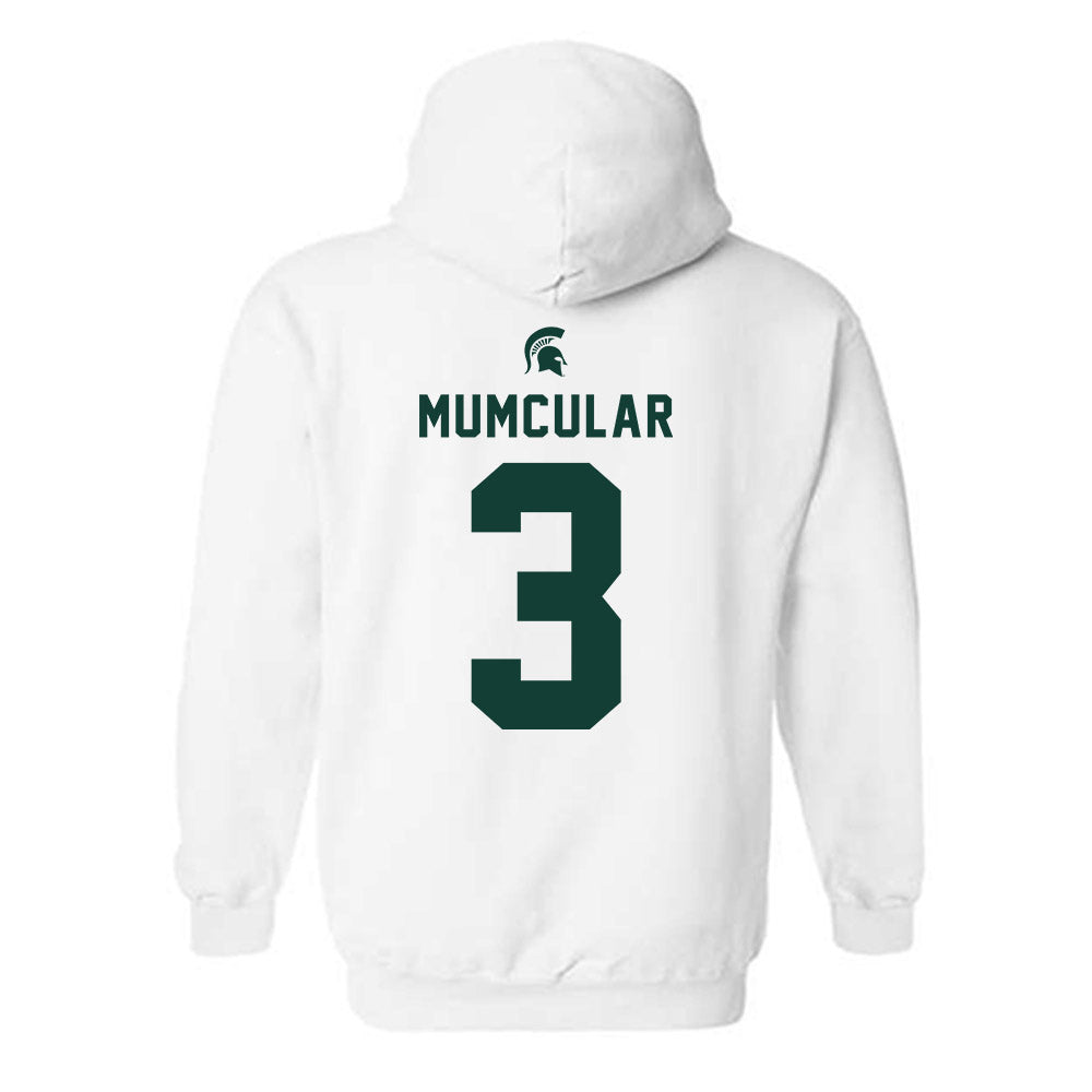 Michigan State - NCAA Women's Volleyball : Bianca Mumcular - Classic Shersey Hooded Sweatshirt-1