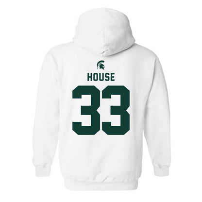 Michigan State - NCAA Football : Cory House - Classic Shersey Hooded Sweatshirt-1