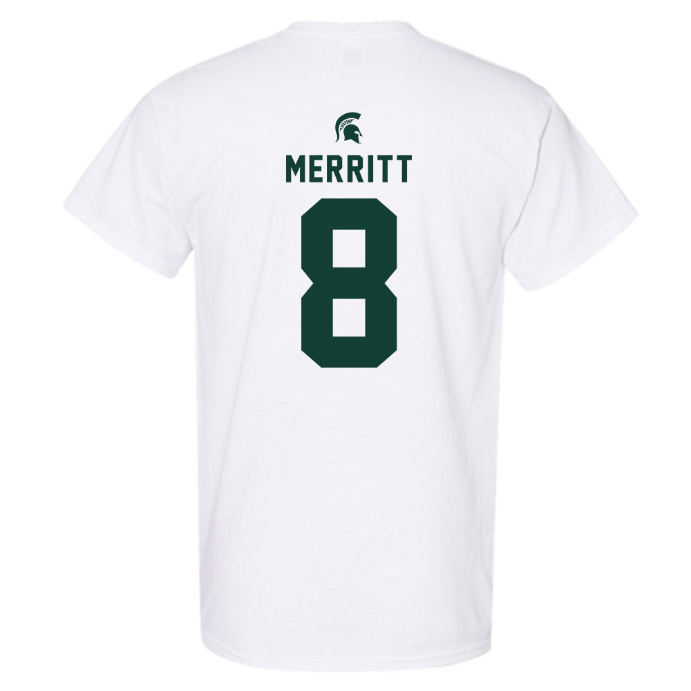 Michigan State - NCAA Men's Soccer : Miles Merritt - Classic Shersey T-Shirt-1